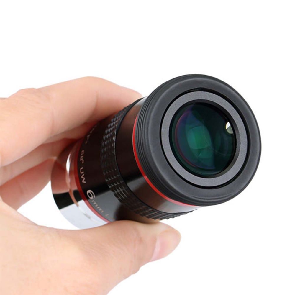 68 Degree Ultra Wide Angle Eyepiece Set 1.25'' 6mm/9mm/15mm/20mm for Telescope