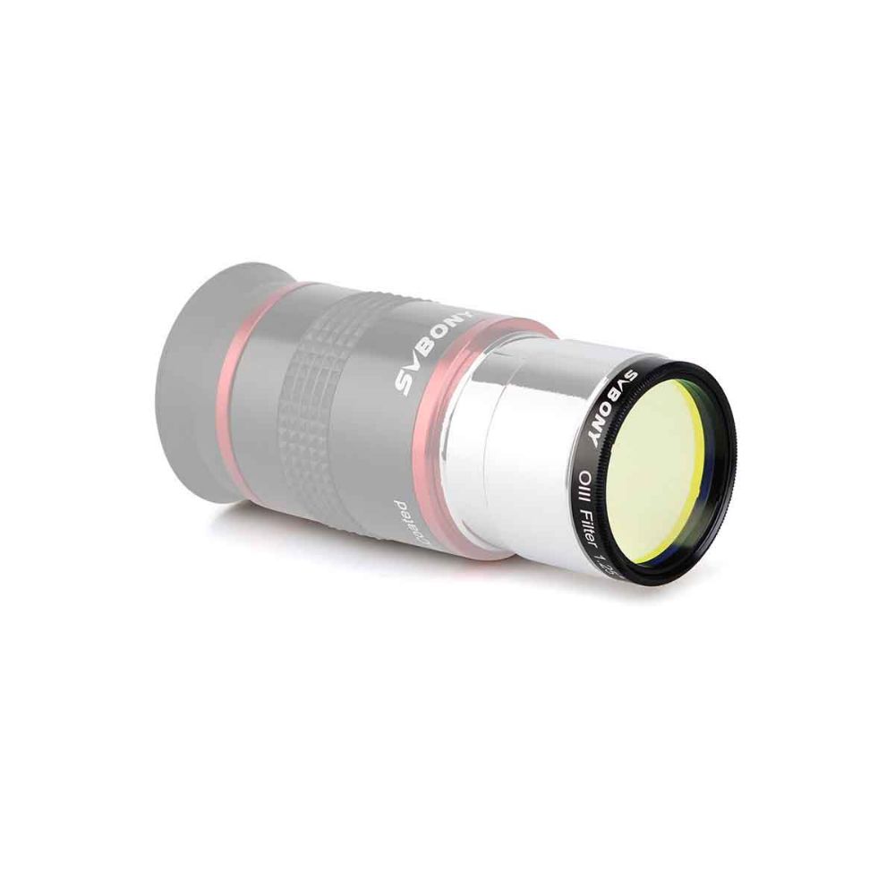 SV115 OIII Filter Narrowband Cuts Light Pollution Filter for Astronomy Telescope 1.25 inch 18nm 