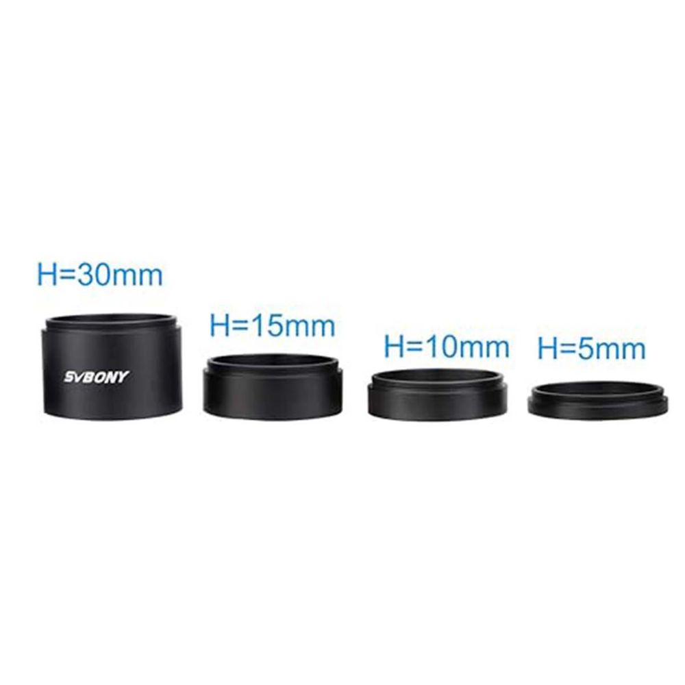 SVBONY SV119 M48 Extension Tube kit of 5mm 10mm 15mm 30mm