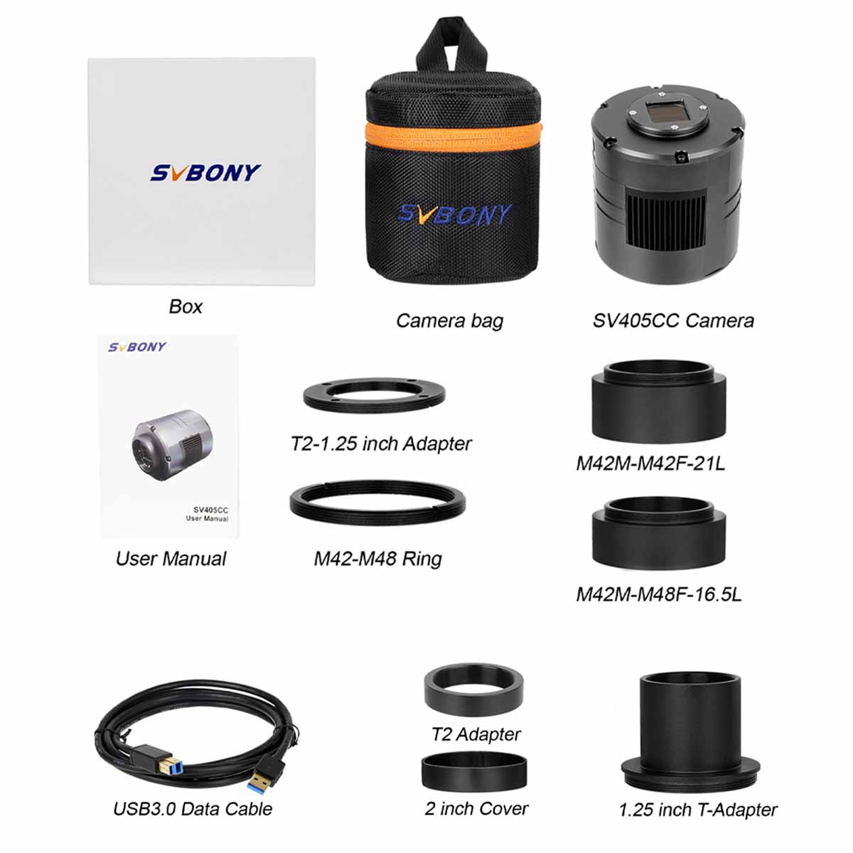 Amazon.com : SVBONY SV405CC Cooled Camera, 11.7 MP CMOS