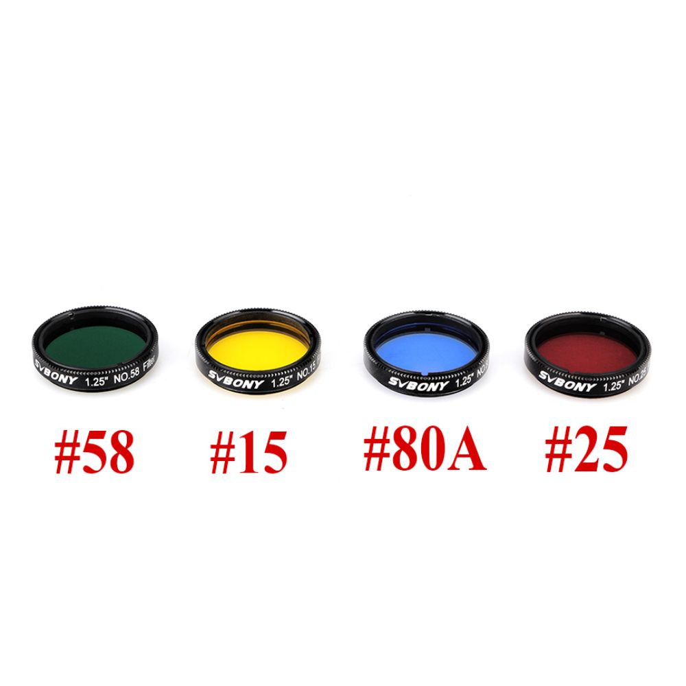 SV127  LRGB Filters Set 1.25inch for Planetary Observing 