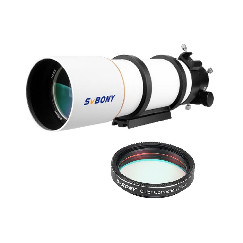 SVBONY SV48P Telescope 90mm F5.5 Refractor OTA for Deep Sky Astrophotography and Visual Astronomy