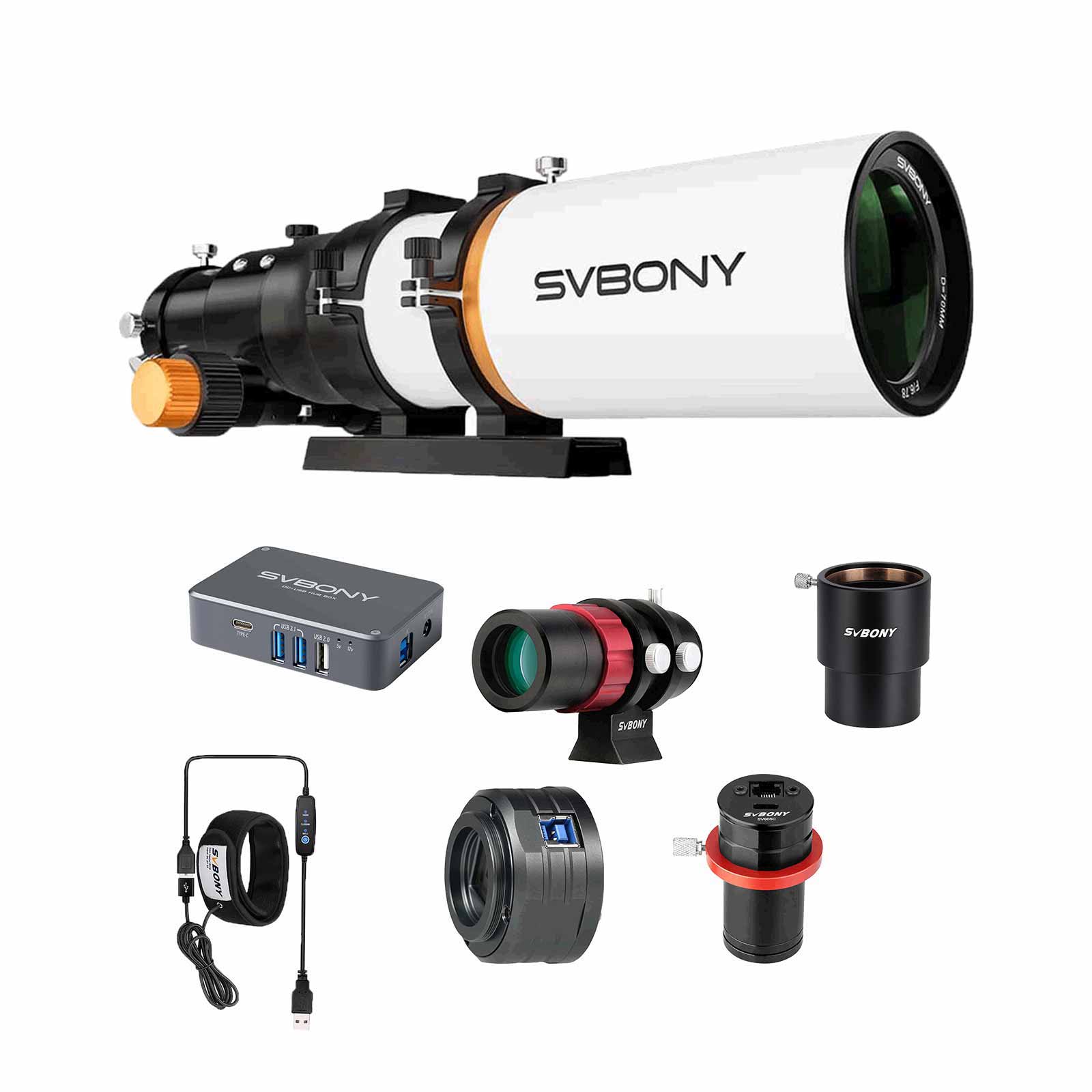 SVBONY SV503 70ED 望遠鏡 Amazon.com : SVBONY SV503 Refractor Telescope with Built-in