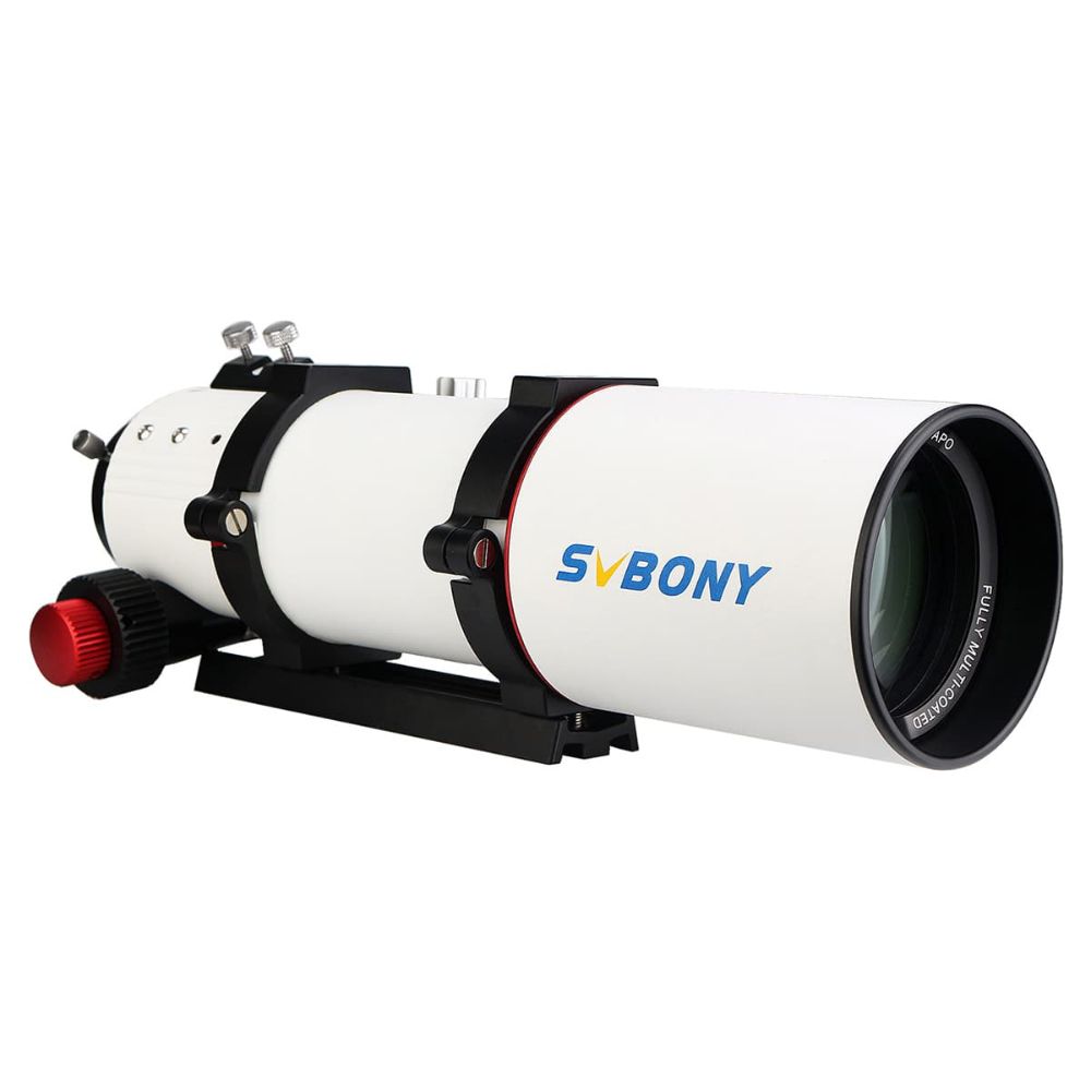 SVBONY SV550 APO Triplet Refractor 80mm F6 Telescope OTA For Deep Sky Astrophotography and Visual Observation