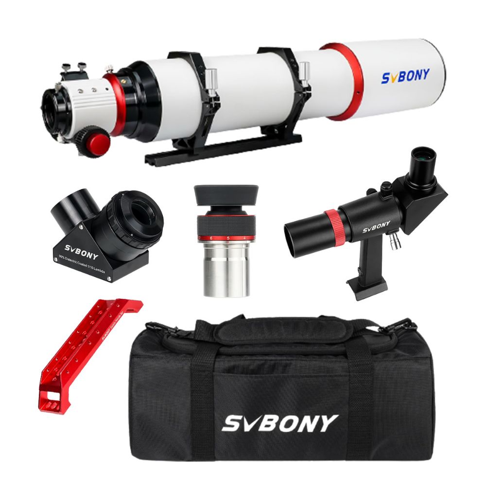 SV550 122 Triplet APO Telescope Set For Astronomical Visual Observation