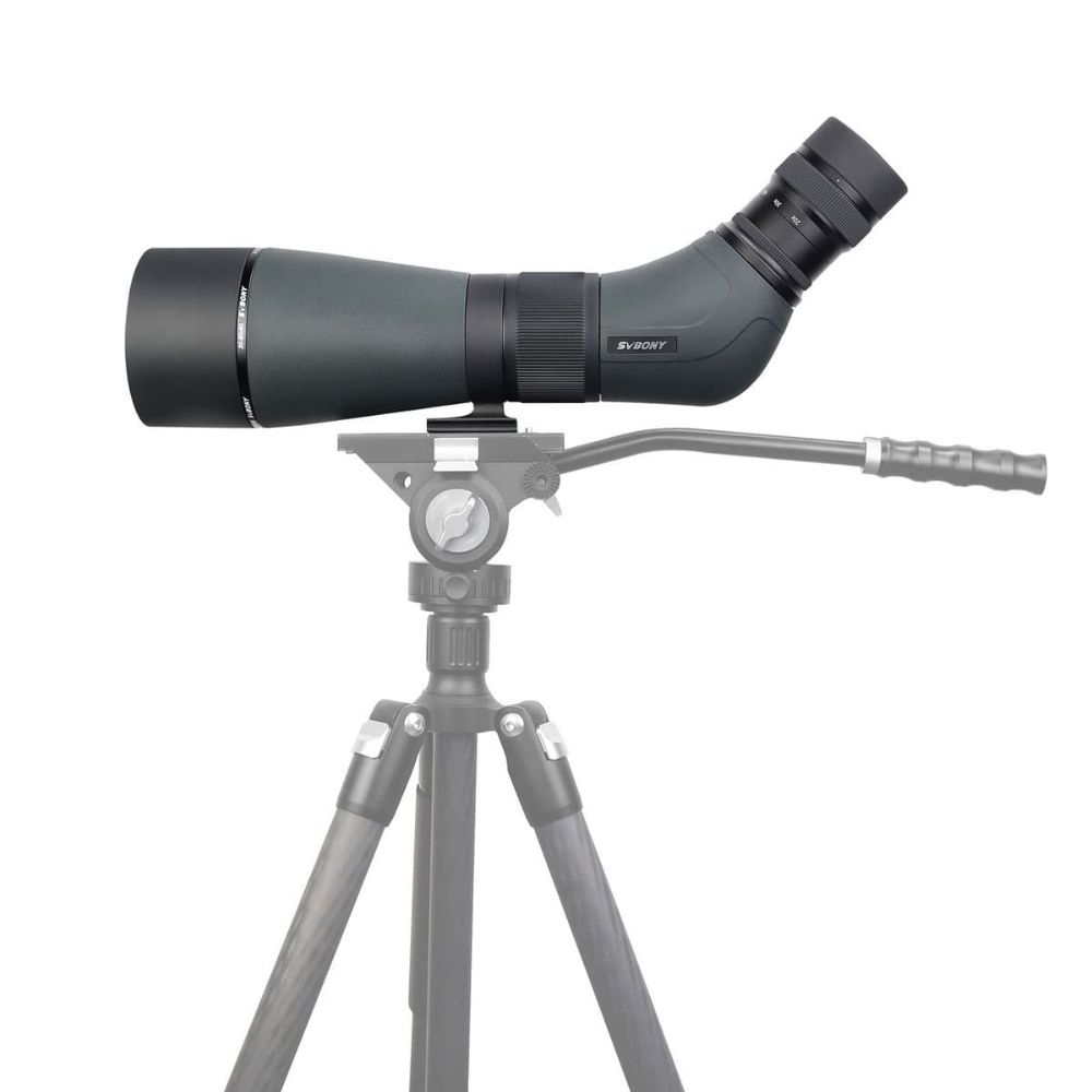 SVBONY SA405 20-60x85 ED Spotting Scope Army Green 45 Degree best for Birding and Nature Viewing