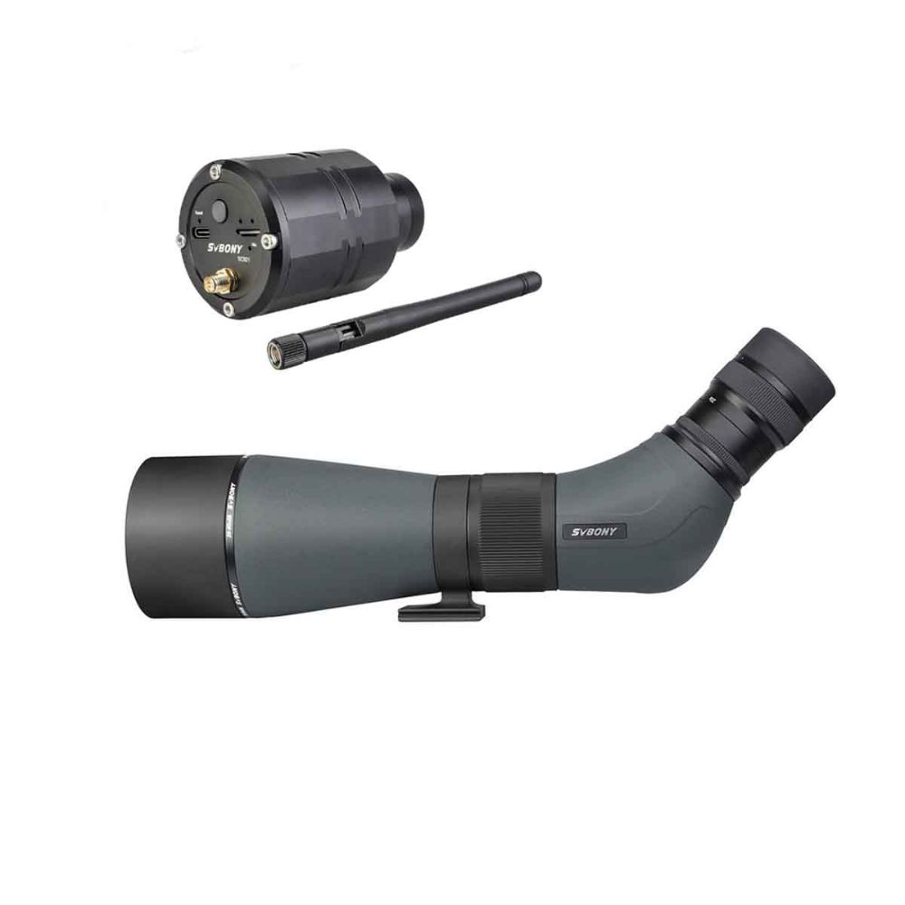 SVBONY SA405 Spotting Scope 20-60x85 HD Long Range for Bird Watching Target Shooting Hunting