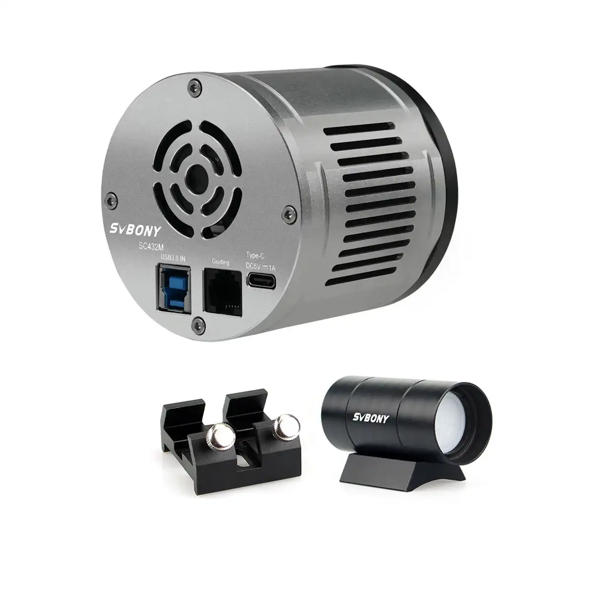 SC432M Mono Solar Camera 1.77MP IMX432 CMOS - Global Shutter Large Pixel Astronomy Camera for Planetary Astrophotography