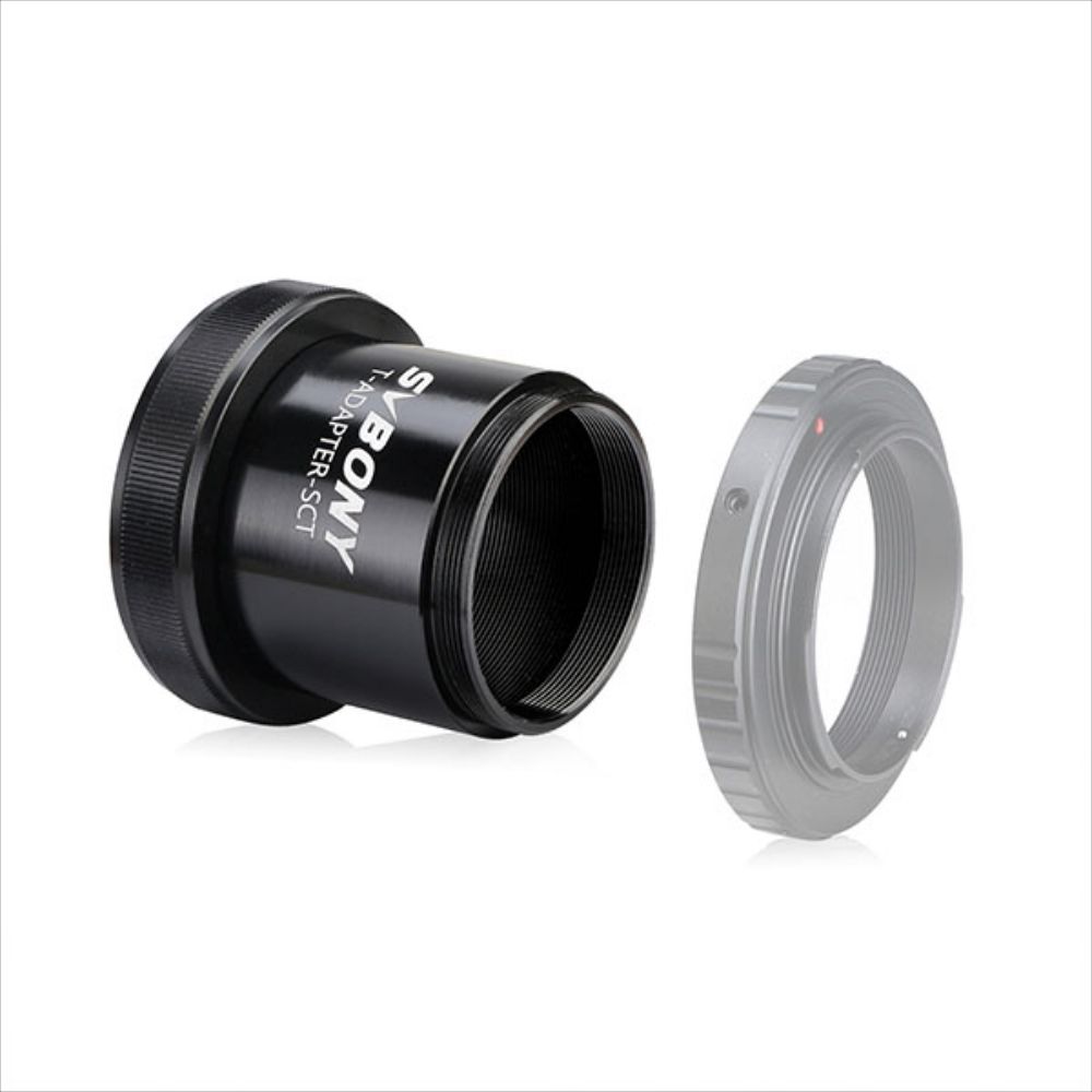 SVBONY SV167 camera adapter for SCT prime focus photography