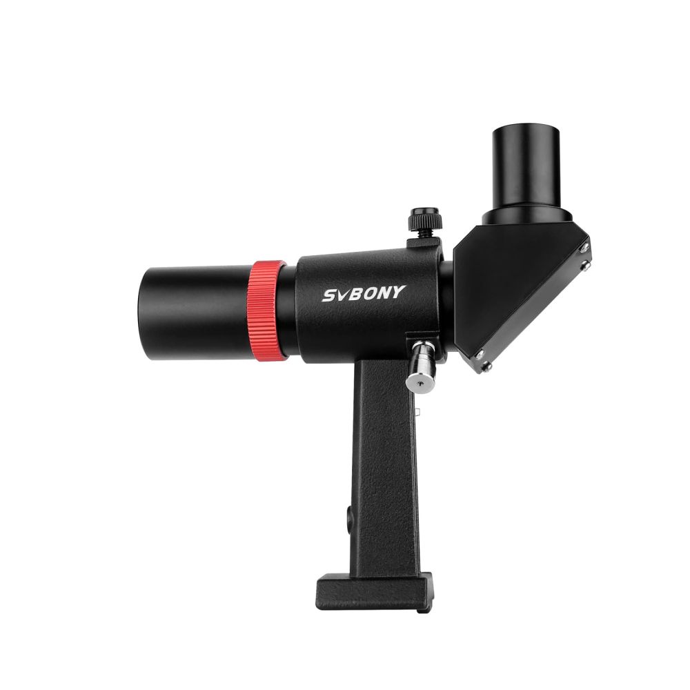 SVBONY SV182 Finder Scope 6x30 Right-Angle Correct-Image Optical Black