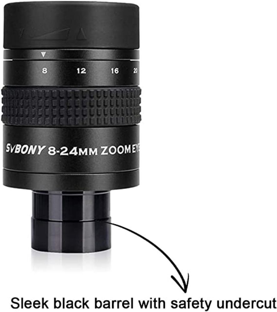 Svbony SV171 Zoom Eyepiece 1.25''   8mm-24mm for Telescope