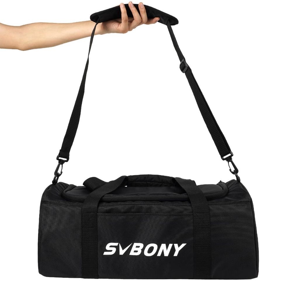 SVBONY SV212 Telescope Carrying Case Bag Adjustable Shoulder Strap Fits for Optical Tubes Accessories Black