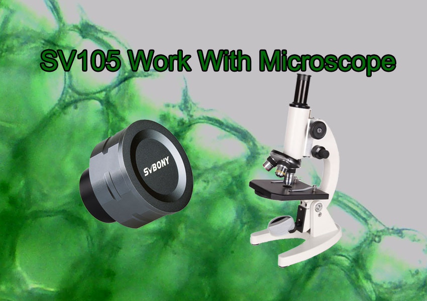 How SV105 Camera Work With Microscope