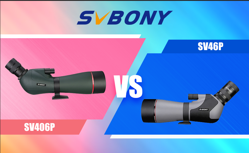The SV406P and the SV46P comparison