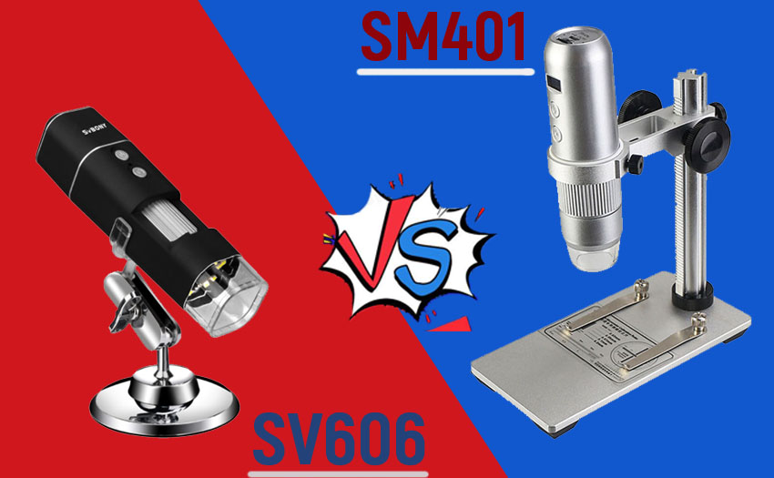 SM401 and SV606 comparison