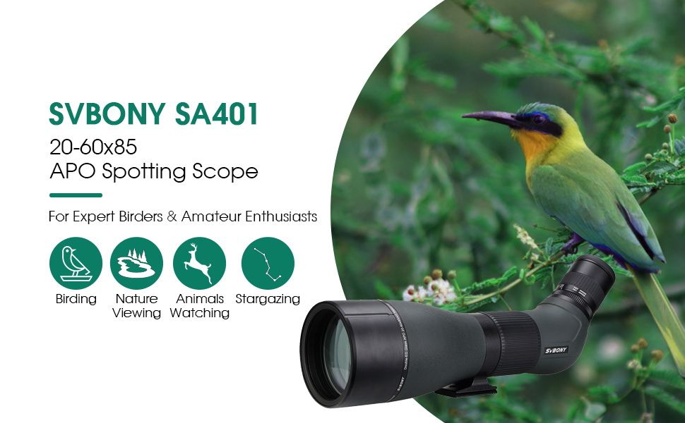 The new APO spotting scope-----SA401