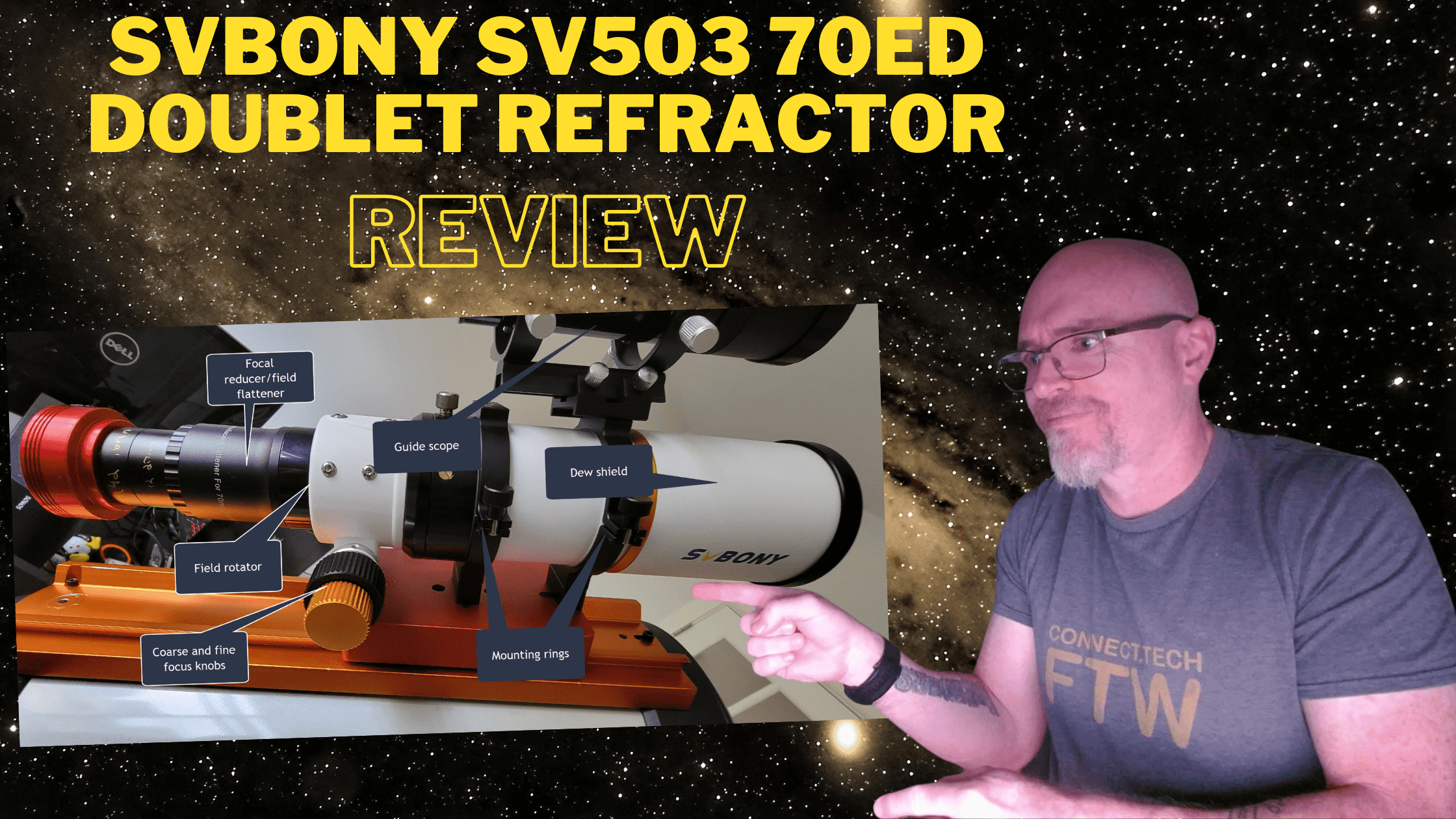 SVBONY SV503 70ED F6 Doublet Refractor Review