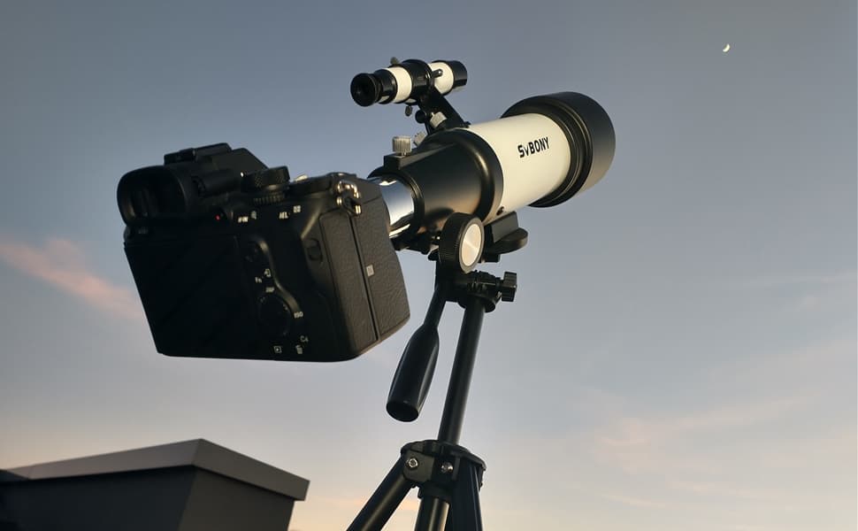 Can SV501p Work with DSLR and Capture the Moon?