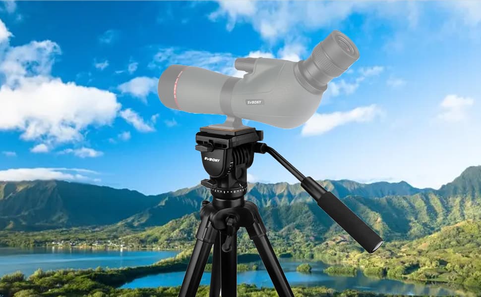 Which Spotting Scopes can SA402 Tripod be Used With?