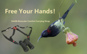 Free Your Hands——SA408 Binocular Comfort Carrying Strap doloremque