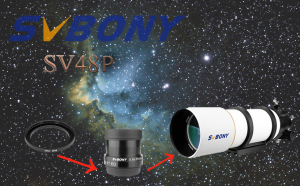 The SV193 focal reducer can also be perfectly combined with the SV48/SV48P！ doloremque