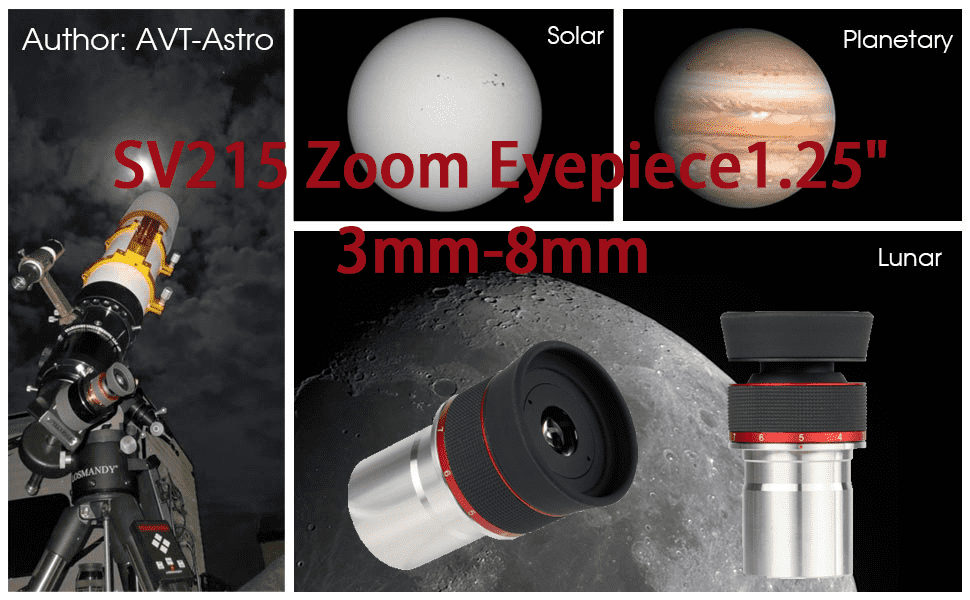 Reviews—About SV215  Zoom 1.25" 3mm-8mm  Eyepiece
