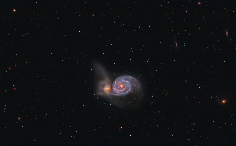 How Much Do You Know About The Whirlpool Galaxy (M51)？
