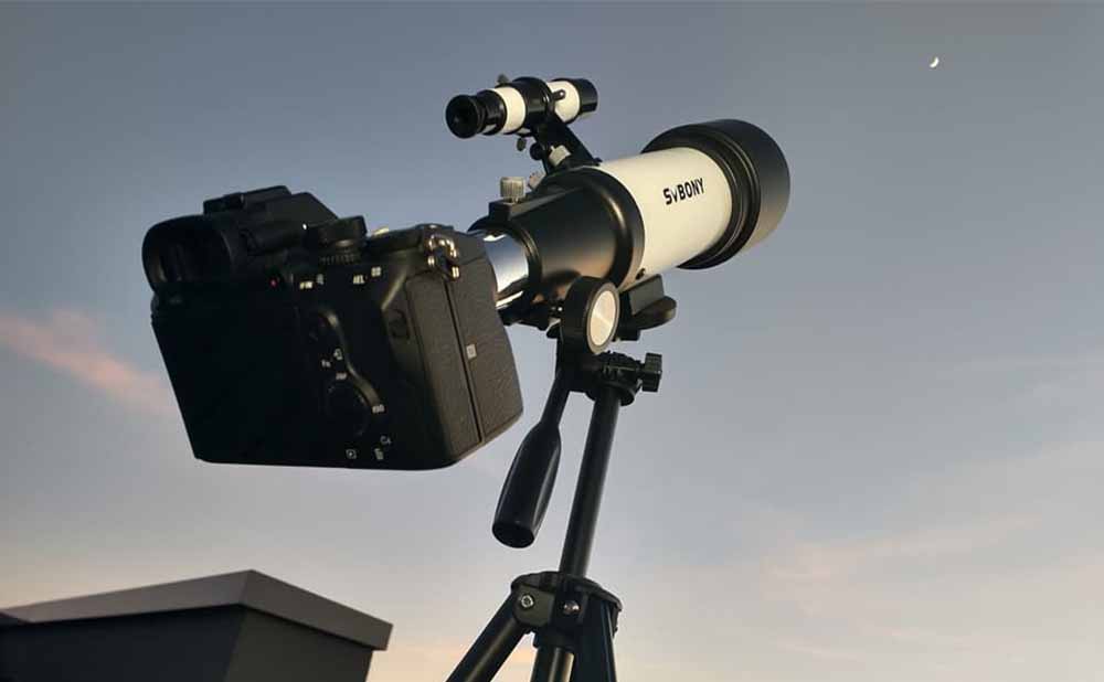 Can SV501p Work with DSLR and Capture the Moon?