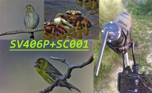 Review of the Sv406p spotting scope + Sc001 camera doloremque