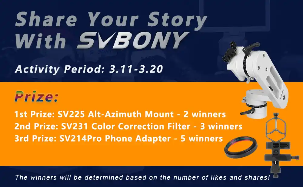 Share Your Story with SVBONY
