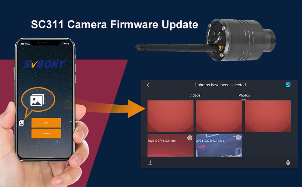 Update on SC311 WiFi Camera and Firmware