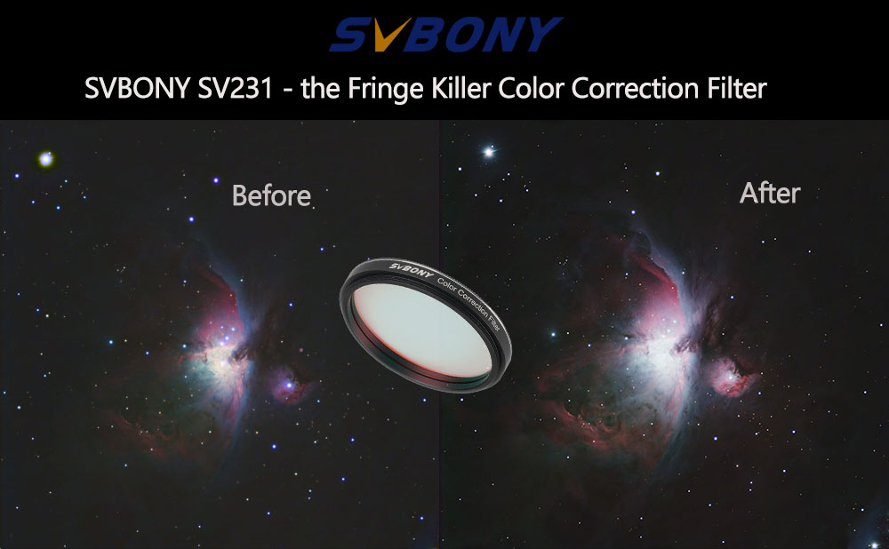 Can the SV231 Fringe Killer Filter works for Deep Space Observations?