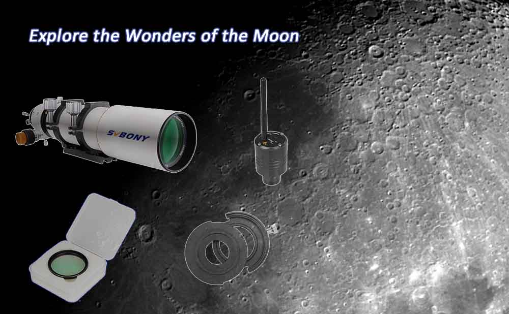 Explore the Wonders of the Moon with SVBONY