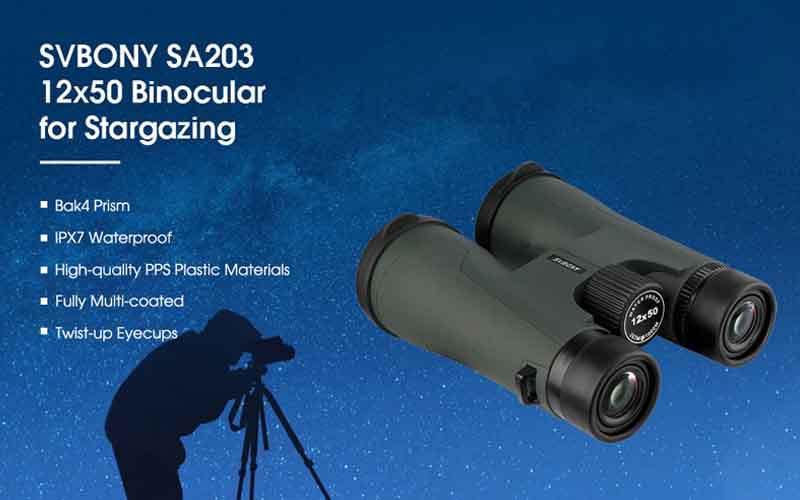 New 12X50 SA203 roof binocular introduction