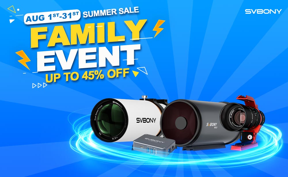 SVBONY Telescope Deals August: Save Hundreds on Family Event