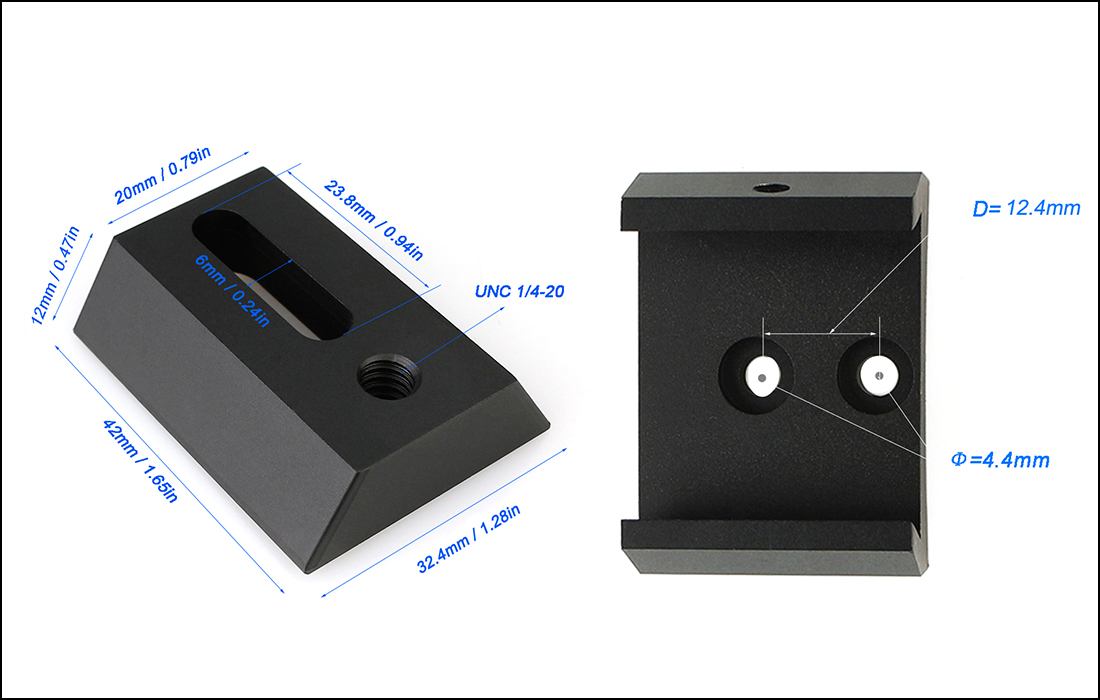 Dovetail Base and Mounting Plate-1