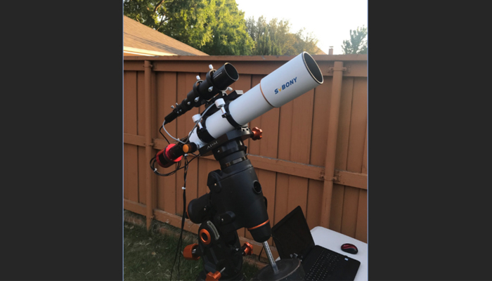 The Configuration Used for SV503 Imaging Evaluation