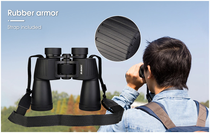 Svbony SA204 binocular rubber armor