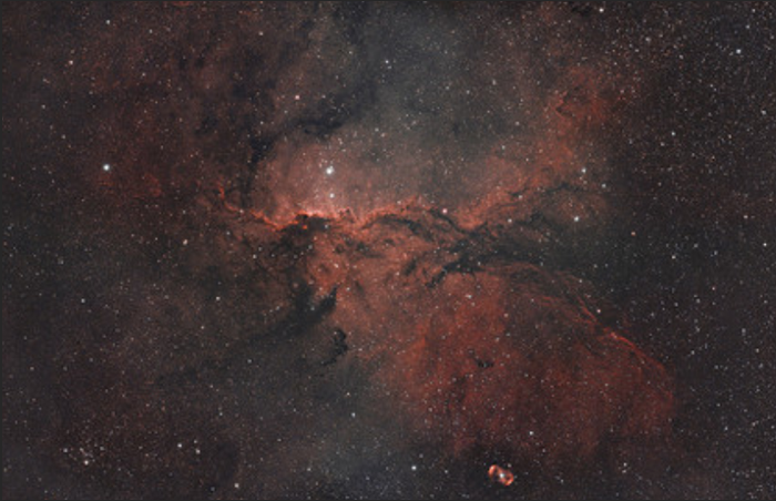 The Fighting Dragon of ARA (NGC6188)