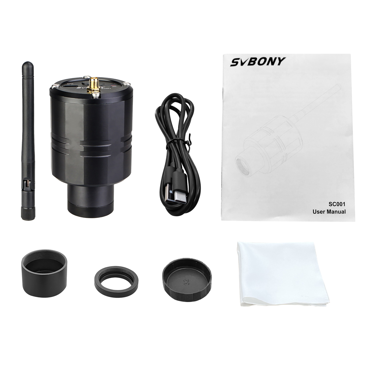 Svbony SC001 wifi spotting scope camera package