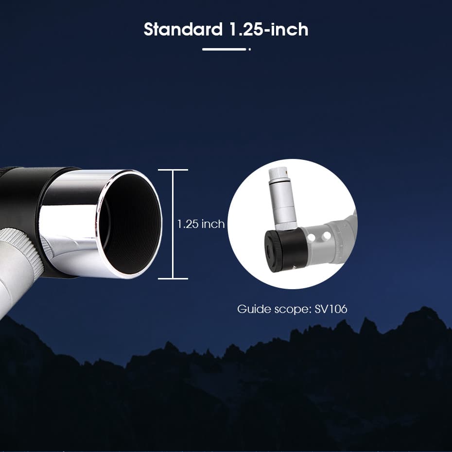 12.5mm 1.25" Illuminated Reticle Plossl Telescope Eyepiece