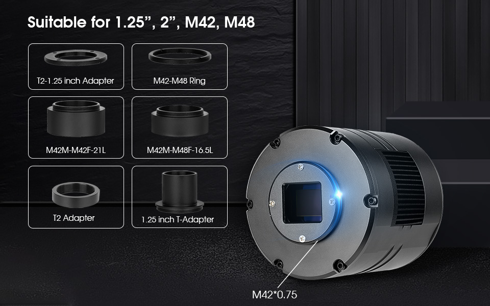 SV405CC Cooled Color OSC Camera Appearance Introduction