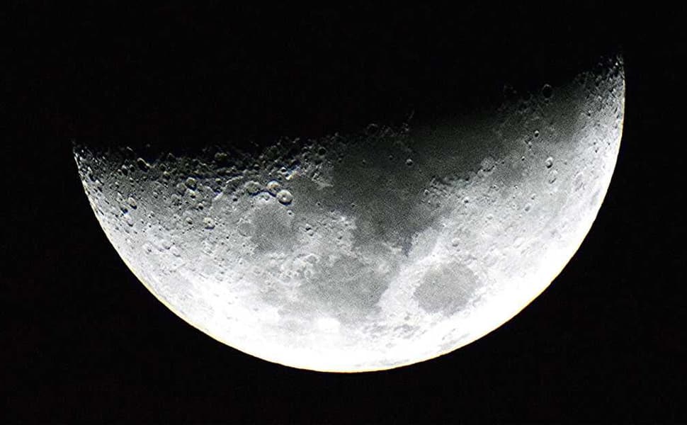 Moon shot with SV503 70ED Telescope