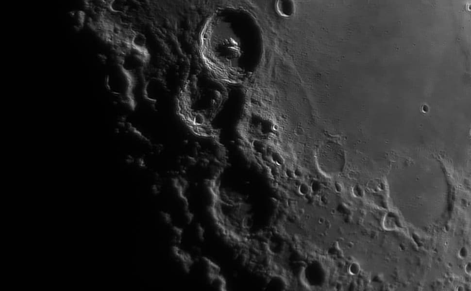 Moon Captured with SV137 Barlow Lens