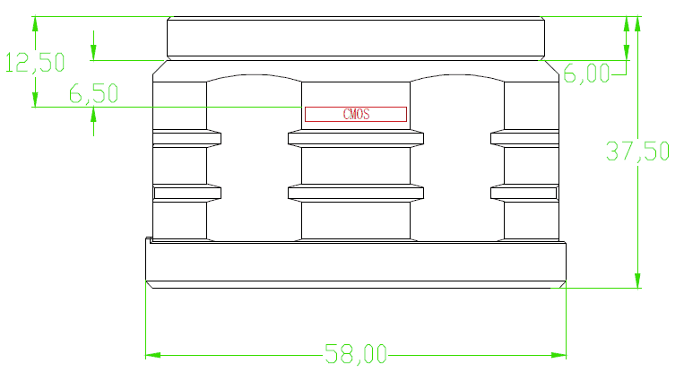 Structure diagram of SV505C Camera
