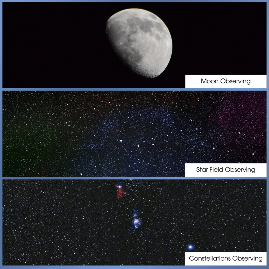 Objects that can be observed through SV407