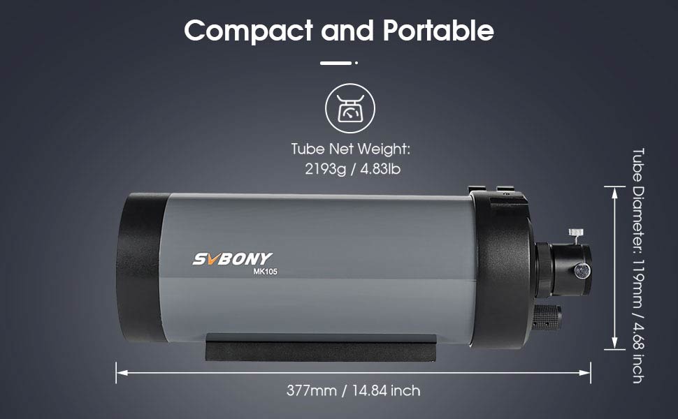 Telescope MK105 Maksutov-Cassegrain OTA