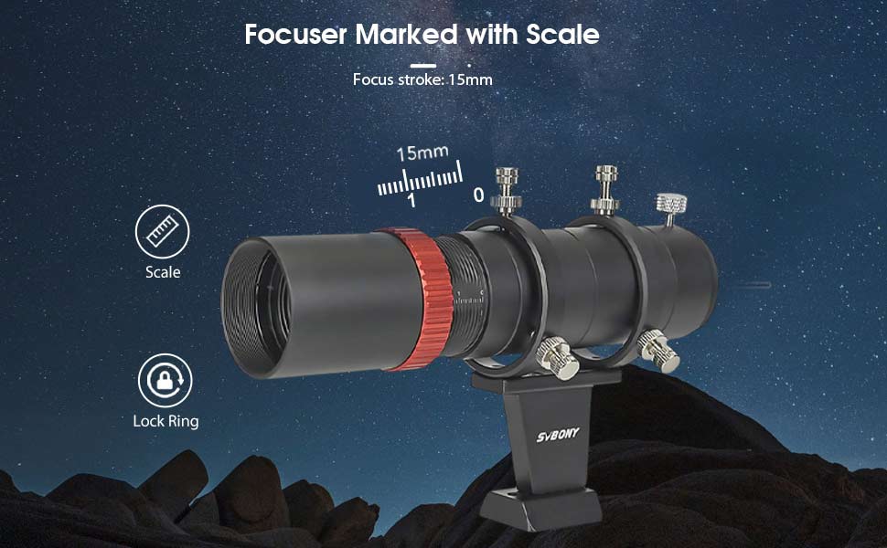 Svbony SV165 Mini 40mm f/4 Guide Scope