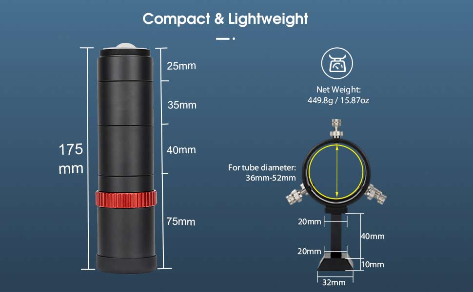 Svbony SV165 Mini 40mm f/4 Guide Scope