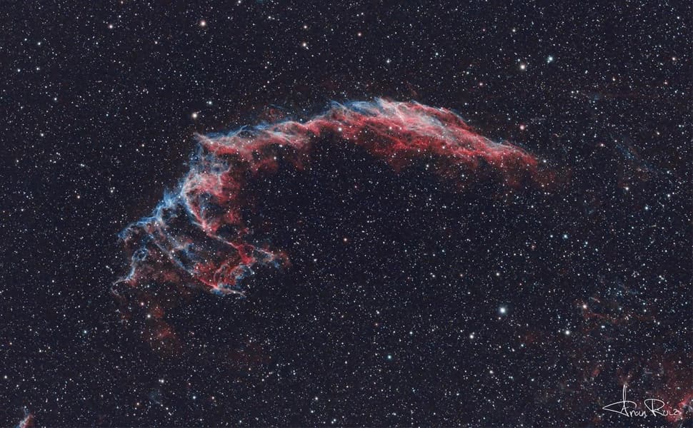 The Eastern Veil Nebula